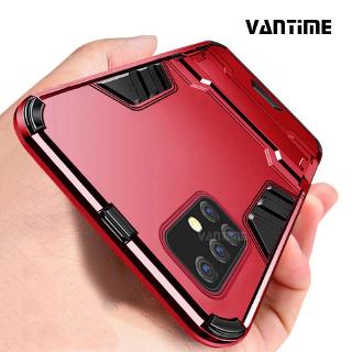 Ốp điện thoại cứng chống sốc tích hợp giá đỡ dành cho Samsung Galaxy A51 A71