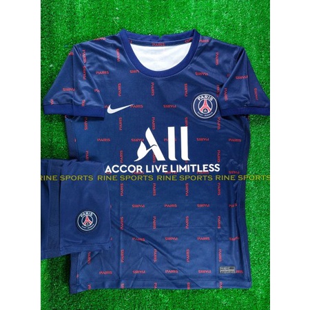 Hàng Thailand Super Bộ áo bóng đá PSG – Paris Saint Germain xanhđen hàng Super thailand 2021-2022