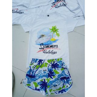 Quần áo đi biển nhóm - có bộ cho trẻ con, đủ size cho cả nhà