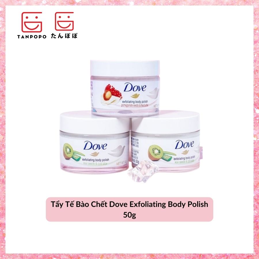 [Chính hãng] Tẩy Tế Bào Chết Dove Exfoliating Body Polish 50g (Bản Trung)