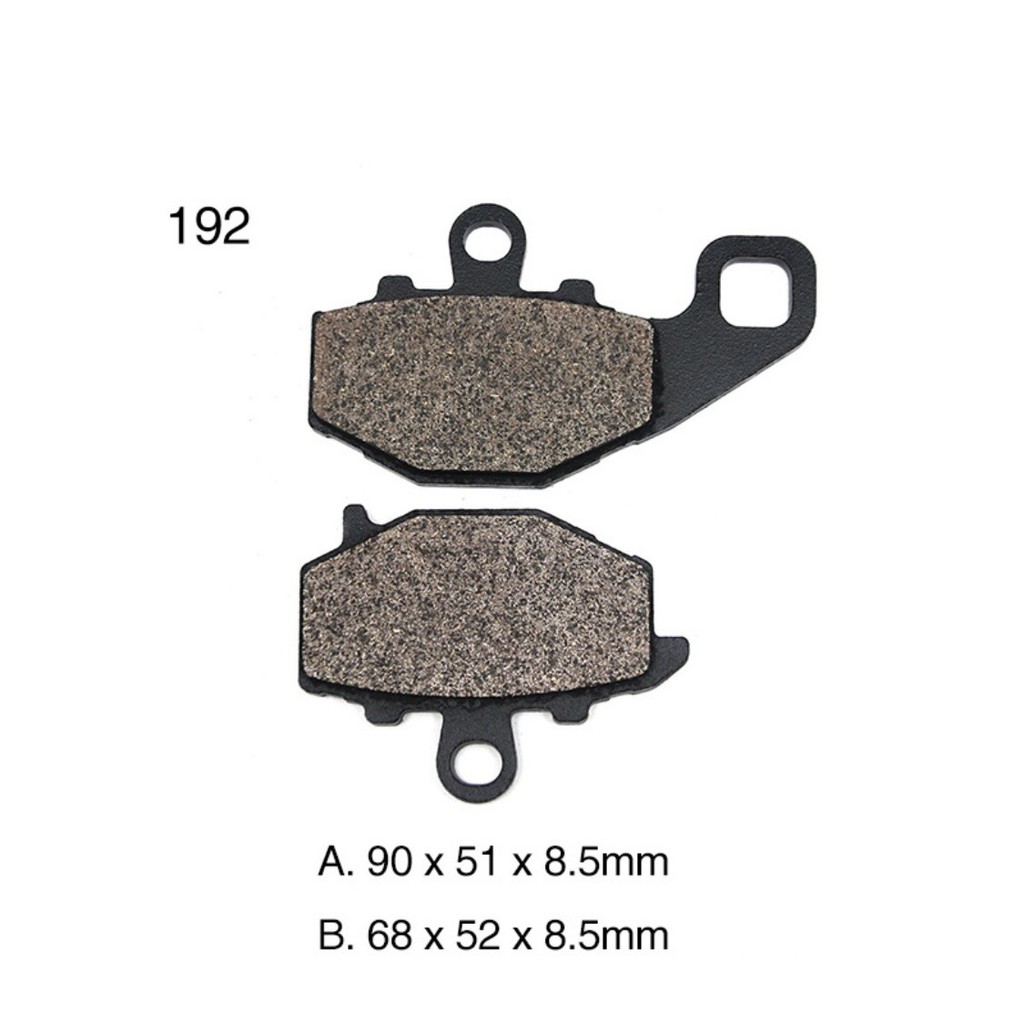 Cặp Bố Thắng TRƯỚC VÀ SAU Dành Cho Xe Kawasaki ER-6N / kawasaki Versy 650 (2007 - 2014)