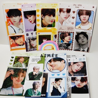 Sticker nhãn dán BTS - 9,5*14 cm | Aimée