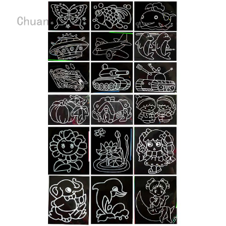 Thẻ vẽ màu sắc ngẫu nhiên dành cho trẻ em