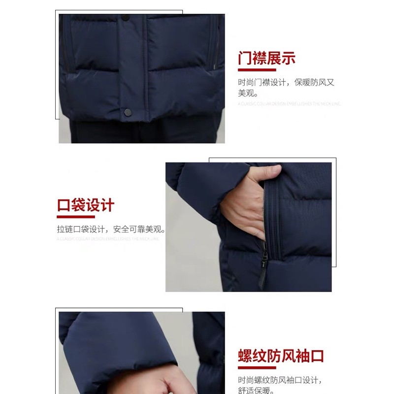 Áo khoác phao trung niên cho bố, cho ông