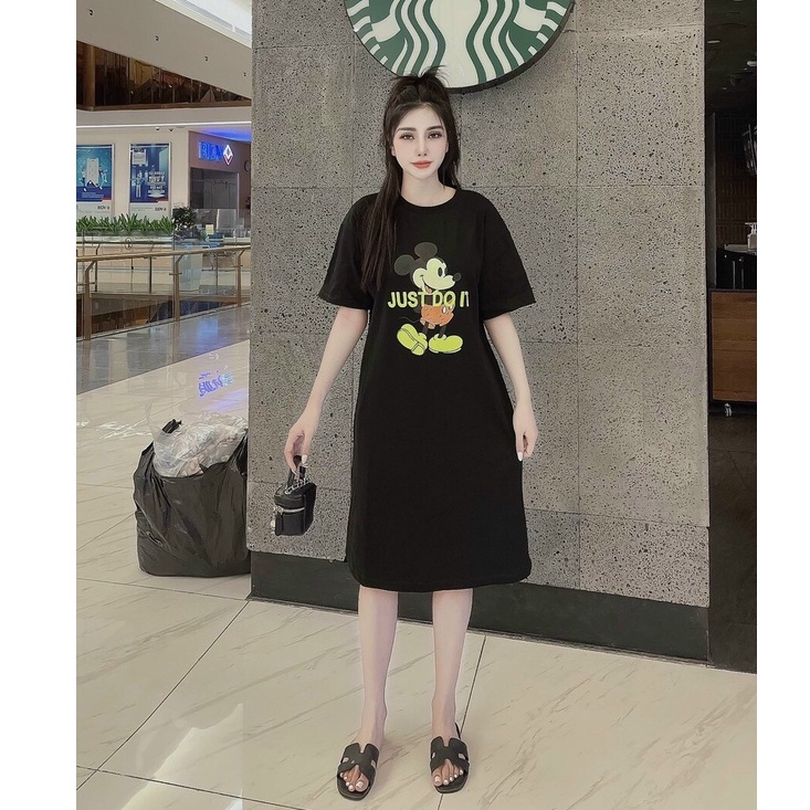 Váy suông nữ MIA 1992 - Váy babydoll nữ chất cotton thun siêu xinh