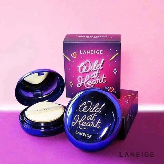 Cushion Laneige Layering Wild at Heart chính hãng Hàn Quốc