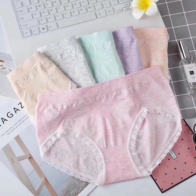 HỘP 5 QUẦN LÓT MUJI LEN TĂM MẪU MỚI