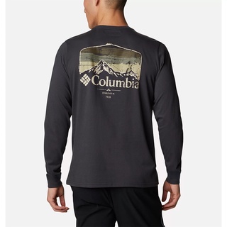 Áo thun nam dài tay cổ tròn thoải mái mới columbia columbia ae2271