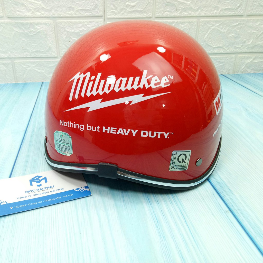 Ô MŨ BẢO HIỂM ÁO MƯA HÀNG CHÍNH HÃNG MILWAUKEE - Nghề Mộc