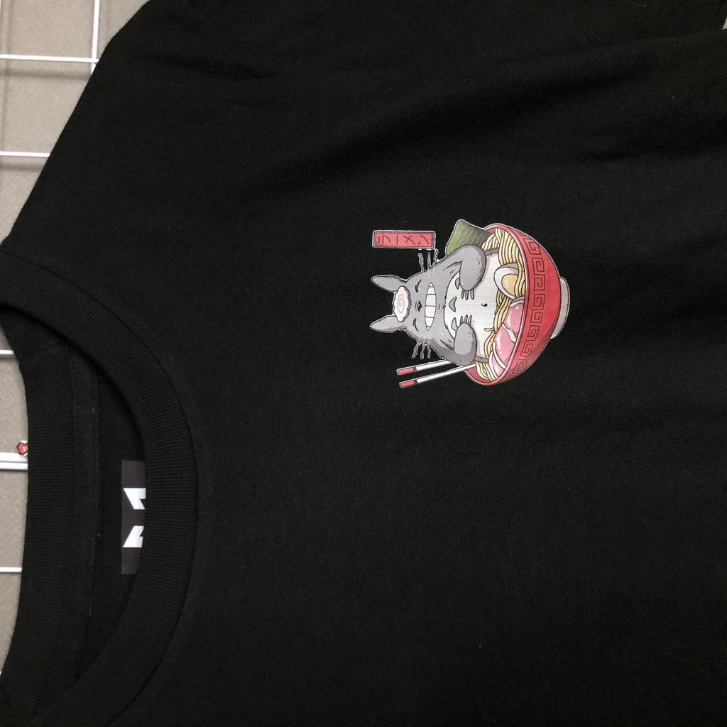 Áo phông unisex áo thun nam nữ URBAN FOX Ramen Totoro cotton form rộng Local Brand