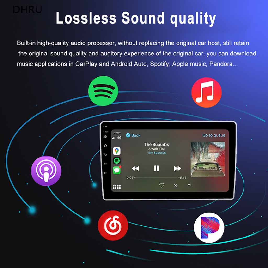 Dh LoadKey & Carlinkit Wireless CarPlay Adapter Wireless Android Auto Dongle for mo br