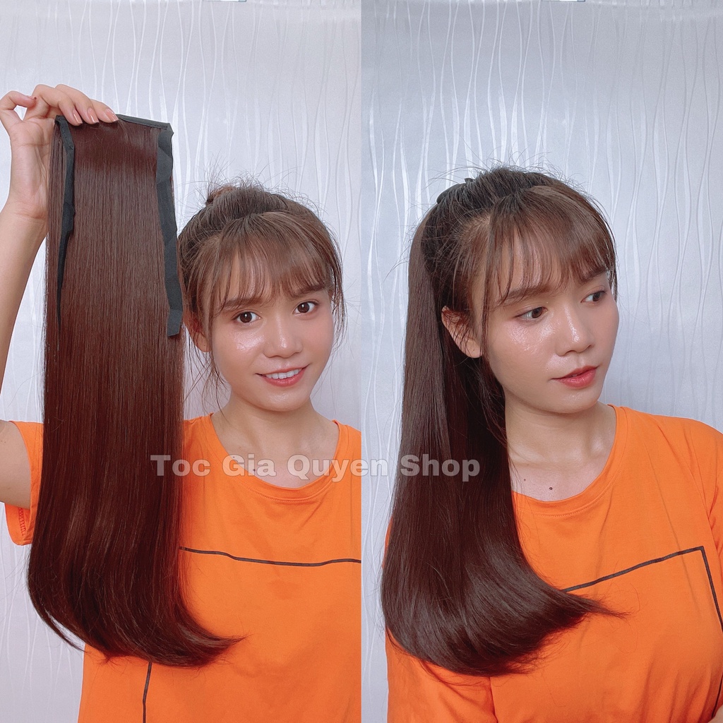 Tóc cột cúp đuôi dài 50cm – Tóc giả Quyên shop