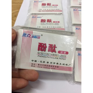 Giấy phenolphthalein