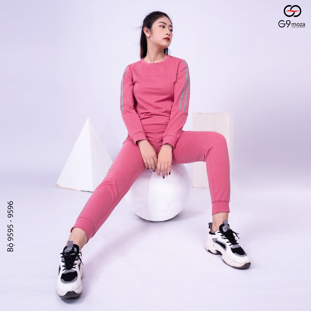 Bộ Cotoon G9moza 9595 -1 với chất liệu da cá tạo nên phong cách trẻ trung năng động
