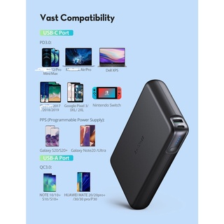 Sạc Dự Phòng RavPower 30.000mAh 90w PD/QC/PPS - RP-PB232 (Bảo Hành 12T)