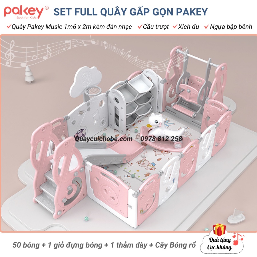 Quây cũi gấp gọn set FULL cầu trượt, xích đu , ngựa, bóng rổ giá tốt nhất, thiết kế 2021