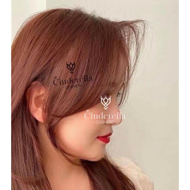 màu nâu hoa hồng kèm oxi trợ dưỡng và găng tay | BigBuy360 - bigbuy360.vn