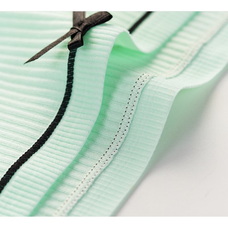 Set 10 quần Quần Lót Nữ Cotton Muji đính nơ M02 💝FREESHIP 50K | BigBuy360 - bigbuy360.vn