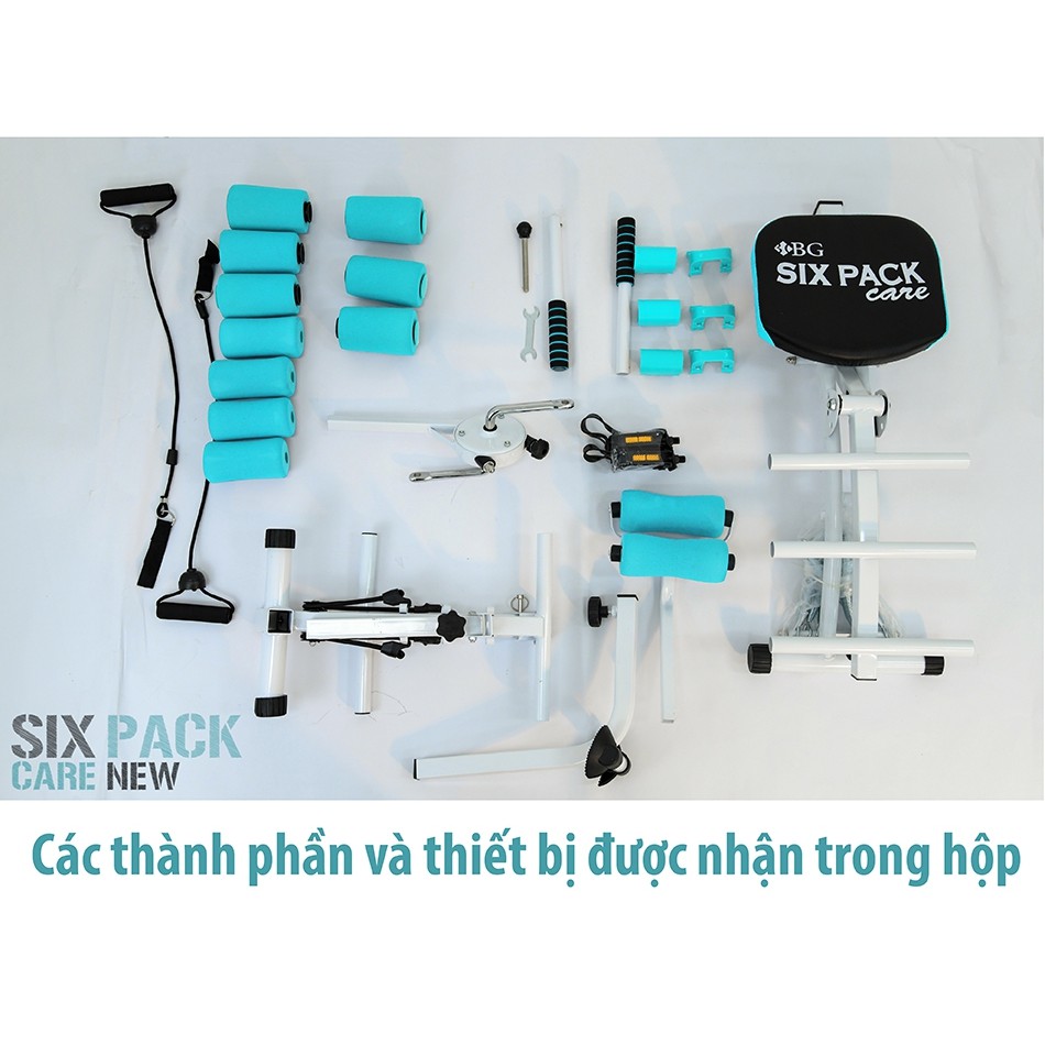 Gym19 TÔn kho Ghế tập cơ bụng đa năng New Six Pack Care tập hơn 25 động tác 2021 ngẫu nhiên