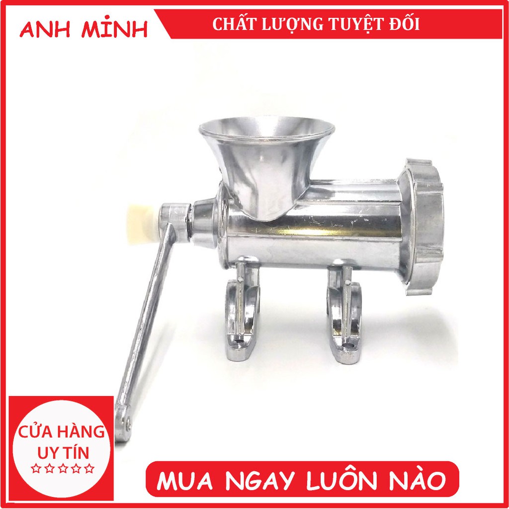 Máy xay thịt , xay cua quay tay cỡ đại bằng Gang chất lượng