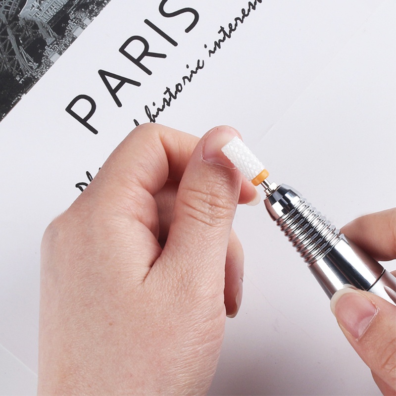 Bộ Mũi Khoan Sứ Chuyên Nghiệp Cho Máy Mài Móng Tay