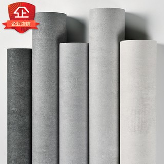 Màu xi măng giấy dán tường hoa văn xi măng Hệ thống màu xám Bắc Âu hiện đại tối giản retro hoài cổ phong cách công nghiệp thuần túy màu sắc