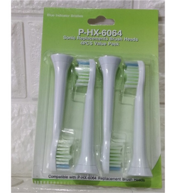 Bộ 4 đầu bàn chải đánh răng điện thay thế cho Philips Sonicare