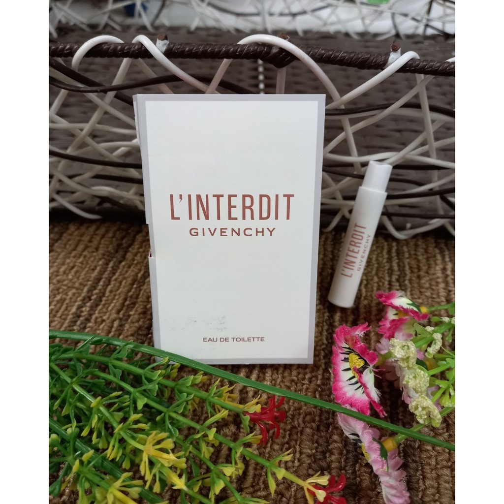 Nước hoa Vial nữ Givenchy L’interdit chai 1ml