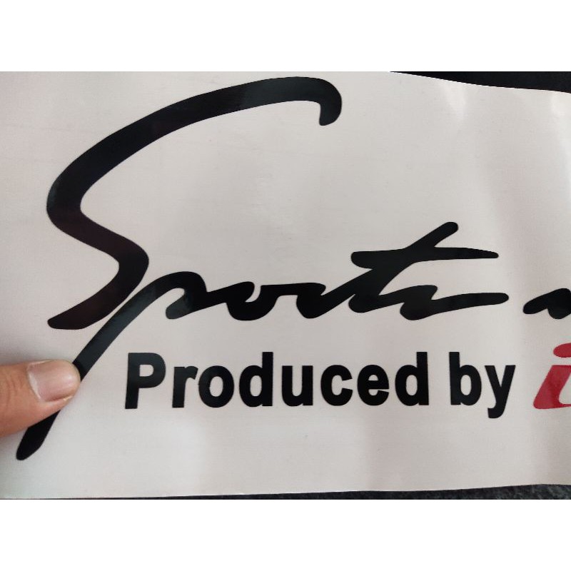 Tem sport mind trang trí ô tô cực đẹp