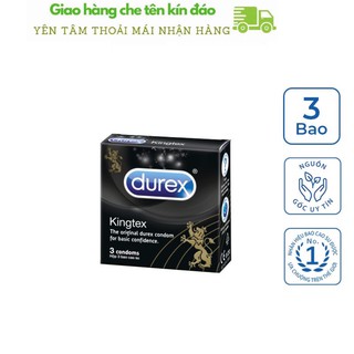 Bao cao su Durex Kingtex 3 bao