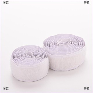 {MQ2}2 Rolls Strong Self Adhesive Velcro Hook Loop Tape Fastener Sticky 3ft New