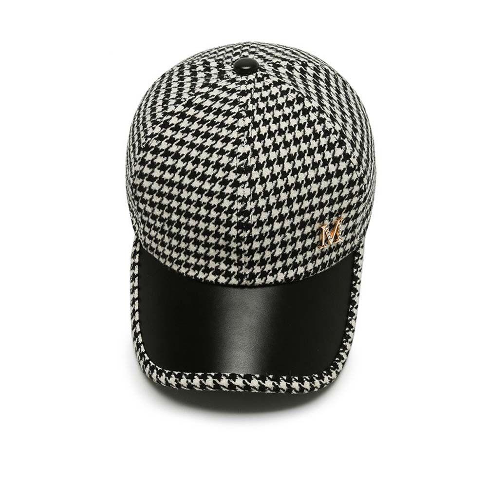 Needway Mũ Lưỡi Trai Thêu Họa Tiết Phong Cách Anh Quốc Cổ Điển Đường Phố Đơn Giản Có Khóa Kim Loại Có Thể Điều Chỉnh Cho Nữ