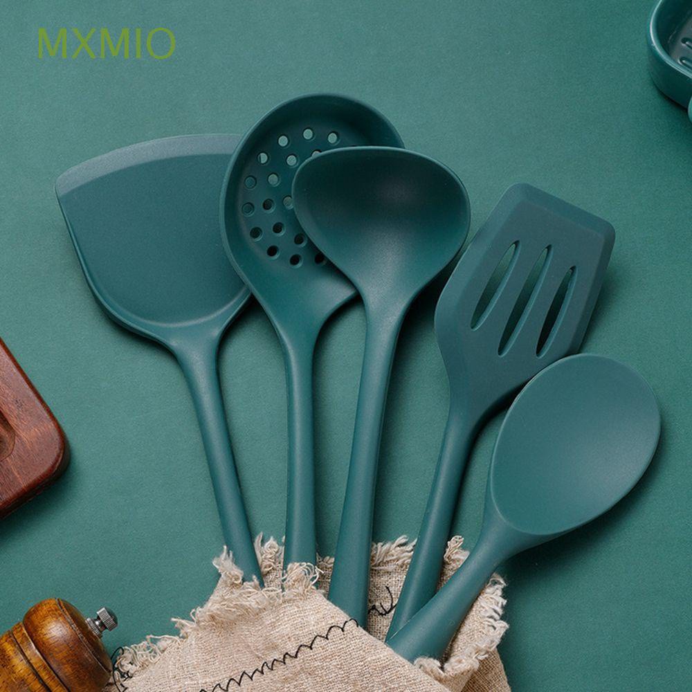 Bộ dụng cụ nấu ăn bằng silicon chống dính chịu nhiệt tiện dụng cho nhà bếp