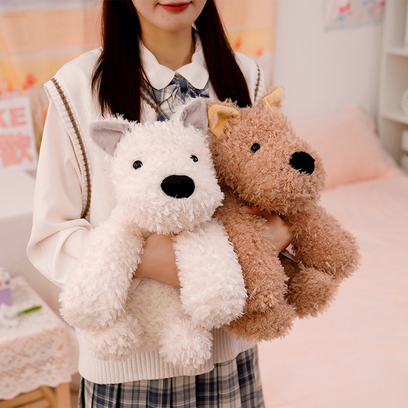 40cm Chú Chó Poodle Nhồi Bông Dễ Thương