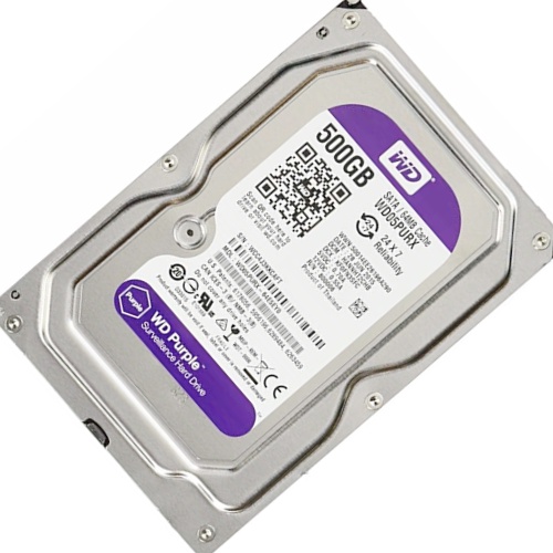 Ổ Cứng HDD Western 500GB Màu Tím Chuyên Camera Đầu Ghi