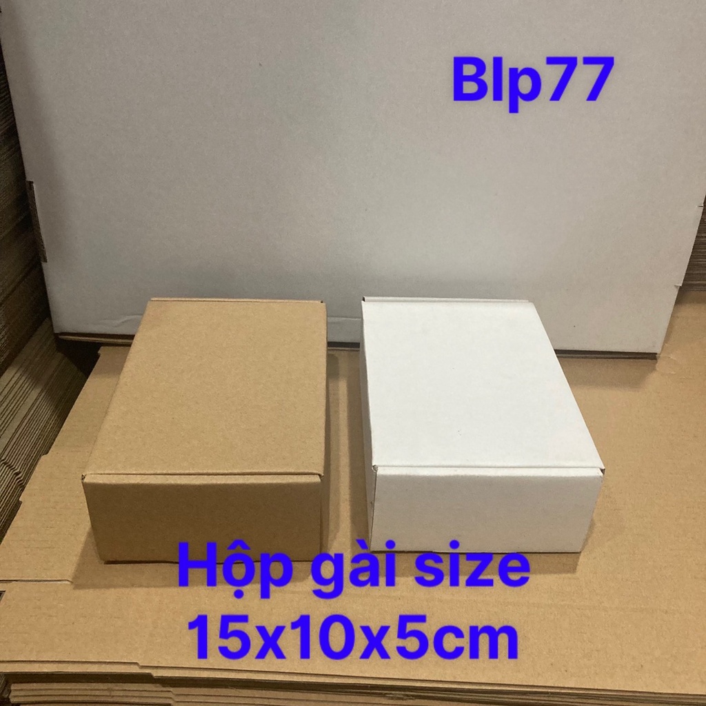 HỘP GÀI ĐỰNG PHỤ KIỆN SIZE 15X10X5CM BỘ 50 HỘP CARTON