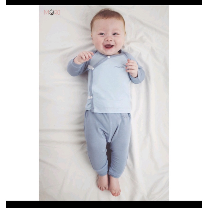 Set 02 bộ sơ sinh petit họa tiết Moro cho bé