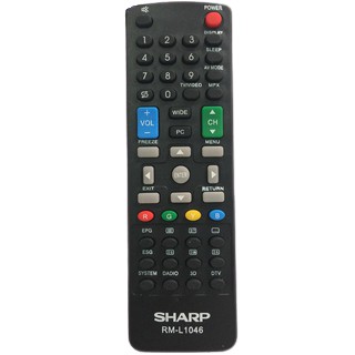 REMOTE TV SHARP VÀ JVC CÁC LOẠI