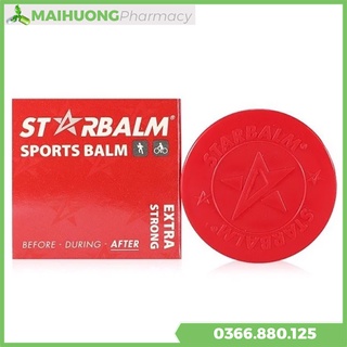 [Chính Hãng] Cao Starbalm Đỏ hỗ trợ chấn thương trong trường hợp mệt mỏi cơ hoặc đau nhức do ngồi làm việc sai tư thế.