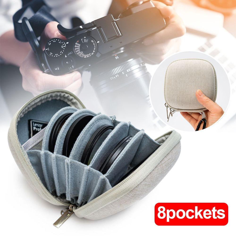 Túi Đựng Kính Lọc Hiệu SHOUKEY 8 Ngăn Chống Thấm Nước Tiện Lợi