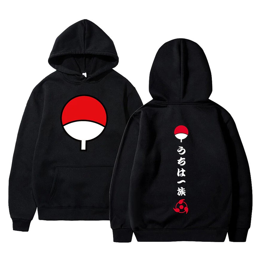 BST ÁO NARUTO HOODIE HÌNH AKATSUKI UCHIHA, SASUKE , NARUTO ANIME KÈM QUÀ TẶNG 💖
