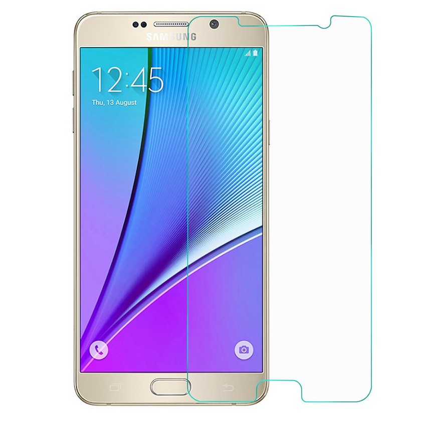 Kính cường lực Samsung Note 5 kính trong suốt mài cạnh