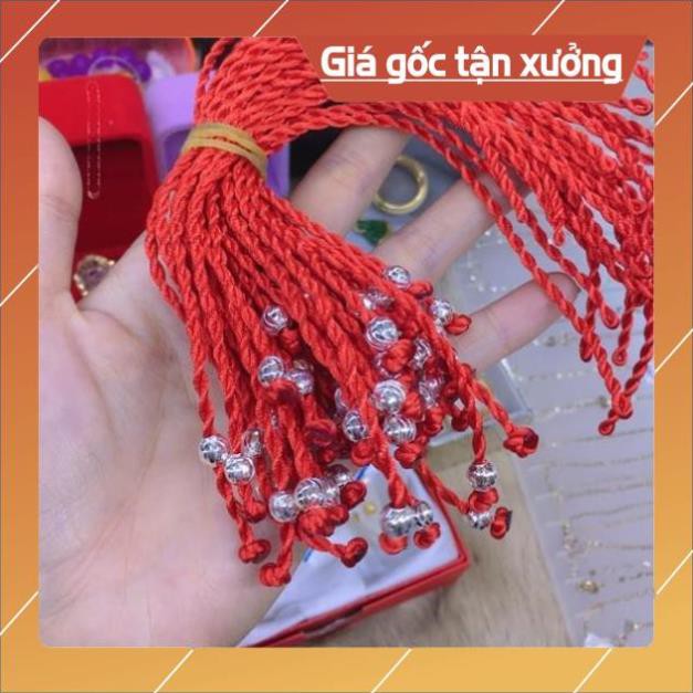 *HOT* sỉ chỉ đỏ may mắn mix bi bạc ta 6 ly