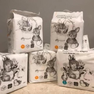 Bỉm quần/dán momo rabbit nội địa hàn đủ size s50/m44/l40/xl36 và l28/xl22/xxl18