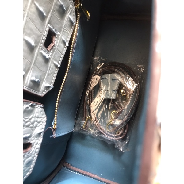 Sale Túi dahm Vân sấu 30cm