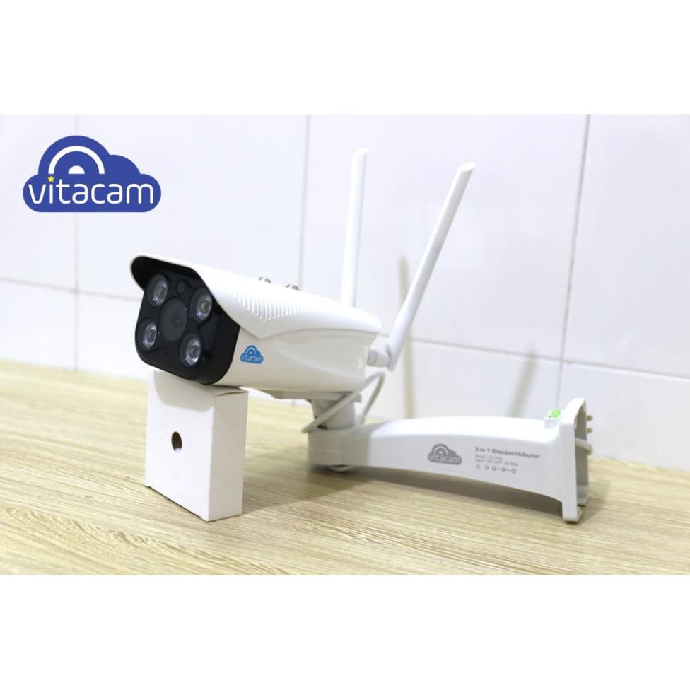 [Bản Mới Nhất] Camera Vitacam VB720 Pro ngoài trời đàm thoại 2 chiều vb720 pro có màu ban đêm