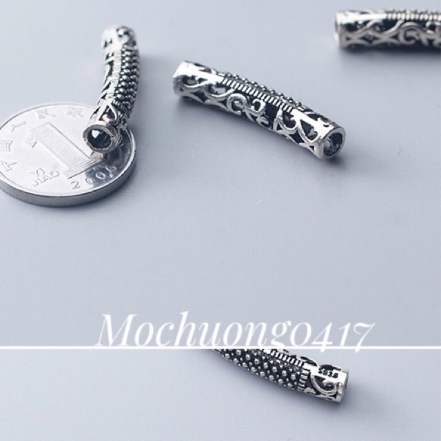 [FREE SHIP] Charm ống bạc cao cấp - Hàng siêu đẹp loại 1 PH323