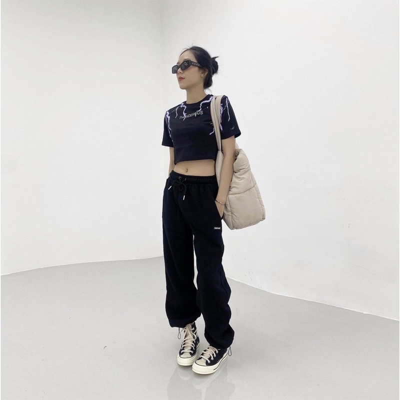 Áo thun croptop nữ ORPHIC/Thunderous Croptop