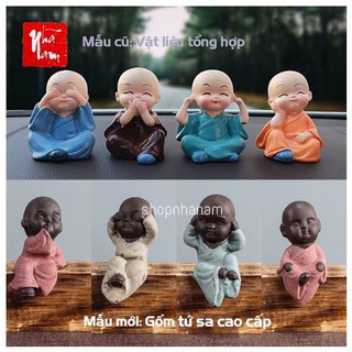 Bộ tượng tứ không 4 điều không 4 chú tiểu, bộ 4 tượng phật phong thủy