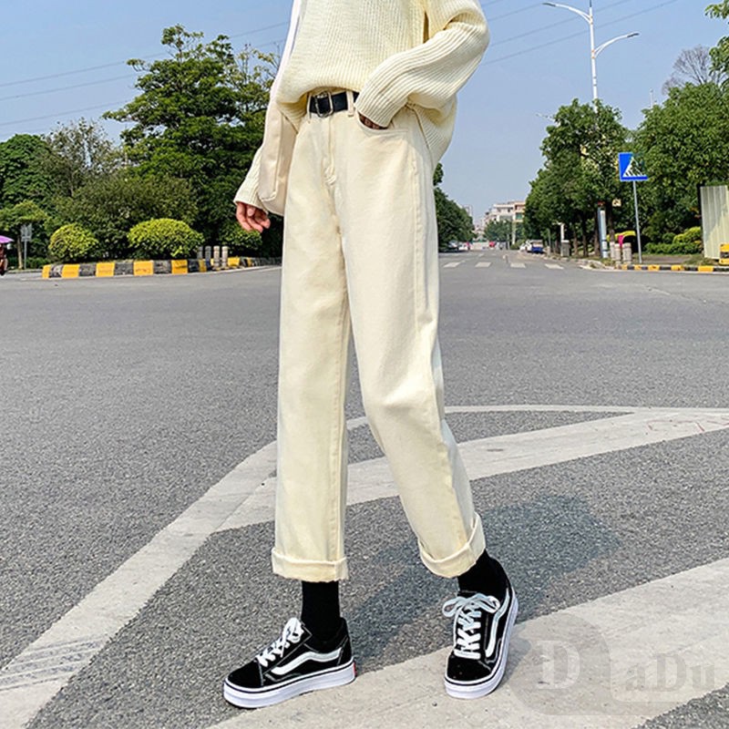 Quần Jeans Dài Thời Trang Dành Cho Nữ